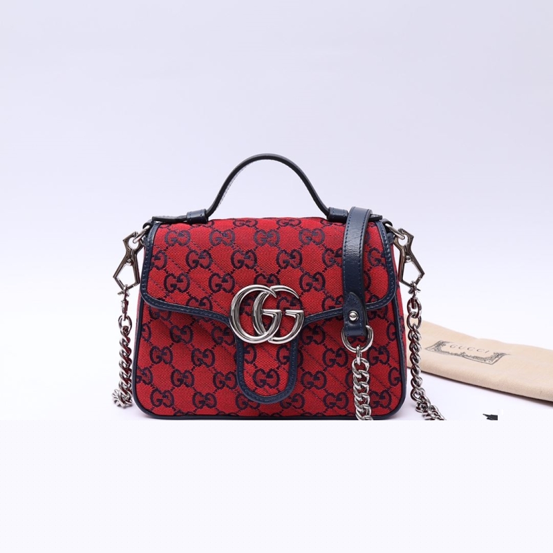 G*u*i top handle bags